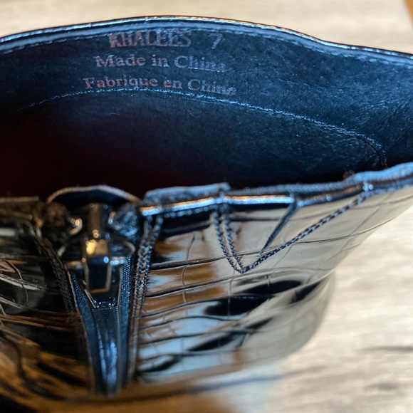 Jeffrey Campbell khalees Black Boots, 7 - Picture 5 of 9